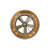 Rustic Lodge 8 - Light Steel Dimmable Drum Chandelier-72920977