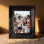 Cadre photo noir traditionnel 1 pièce 5 po x 7 po avec tablette