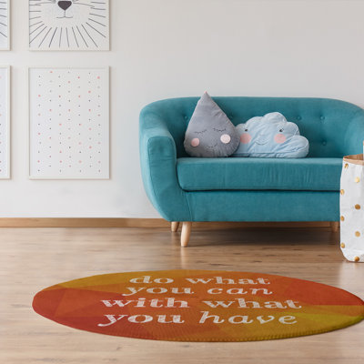 Faux gemme faire ce que vous pouvez citer tapis de poly-chenille