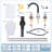 2-handle Bathroom Faucet with Drain Assembly-93332562