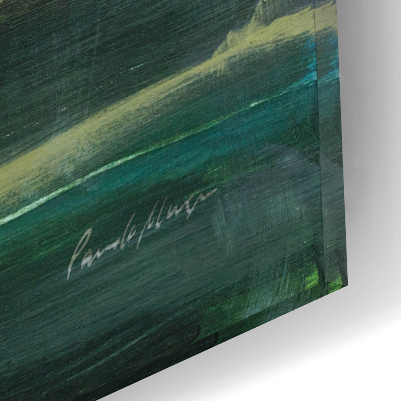 Art mural en verre Latitude Life «Life Light» par Pamela Munger, H 12 po x l 12 po x P 0,13 po