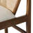 Arcenia 19.88'' H Upholstered Cane Back Parsons Chair