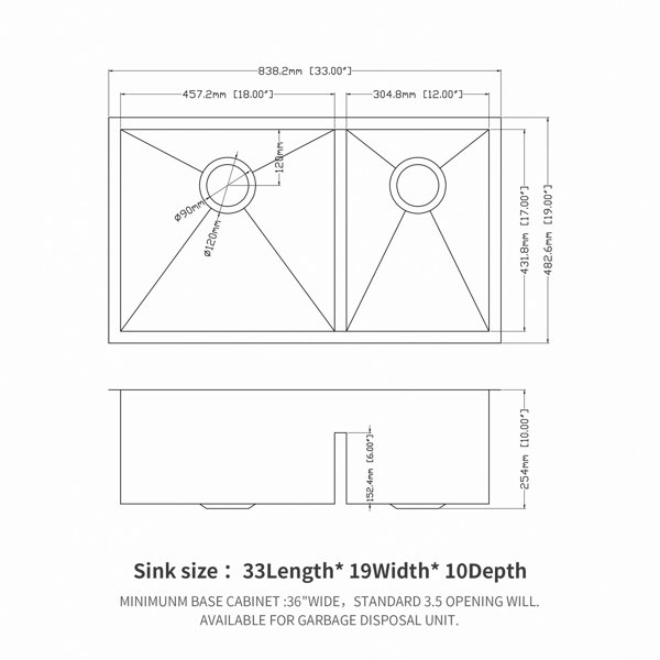 Dimensions du produit