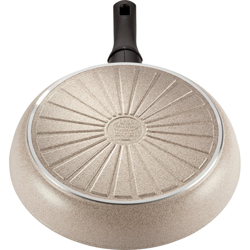 Ledro Fry pan, 32 cm, round, aluminium, Ceramic non-stick coating, 8.2cm H x 19.8cm W x 36.6cm L