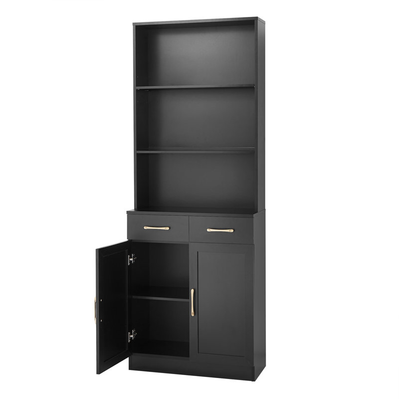 Armoire de rangement pour salle de bain, Noir