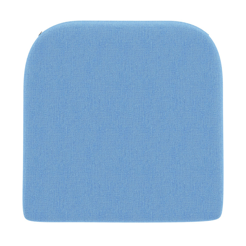 Dining ChairSeat Pad Replacement Cushion – 19L x 19W x 2.5D, Canvas Air Blue Sunbrella® Canvas