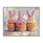 Pastel Bunny Ear Cupcakes gris, estampe numérique, design par Franklyn Gregory-115186478-114297485
