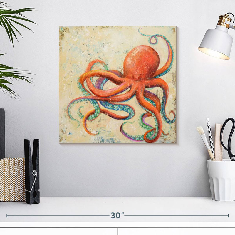 Brampt Creatures Of The Ocean II, 16" H x 16" W
