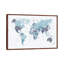 World Map Blue I 1 Piece Wall Art on Canvas-466853509-466853531