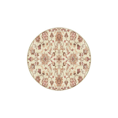 Srithik Hand Loomed Washable Oriental Indoor Rug
