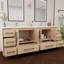 Victoria 83.5'' Double Bathroom Vanity with Acrylic Top-98195038