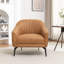 Fauteuil demi-tonneau en simili cuir Ammon-55865695