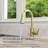 Pull Down Single Handle Kitchen Faucet-90212882