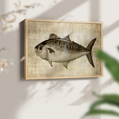 «Big Catch II», reproduction encadrée