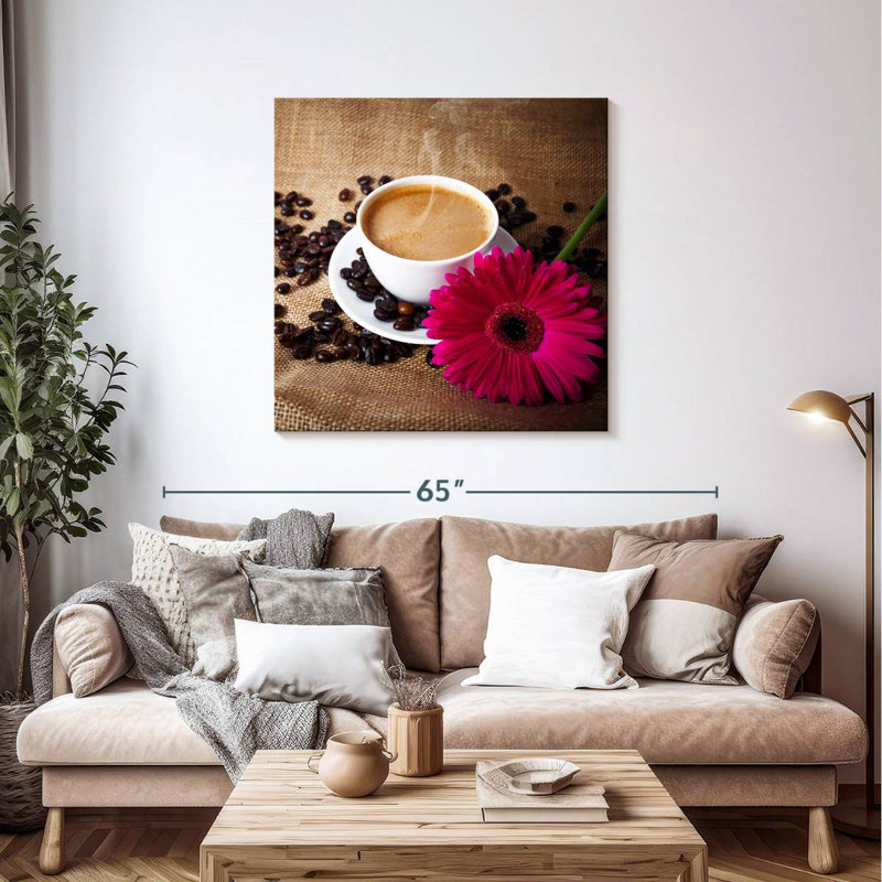 Yarlin Cappuccino, 39" H x 39" W