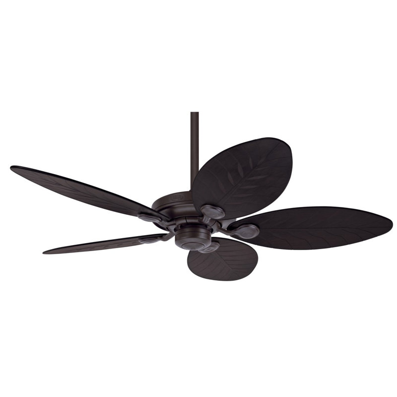 137cm Ceiling Fan, New Bronze, Black