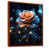 Brown Floater Framed Canvas