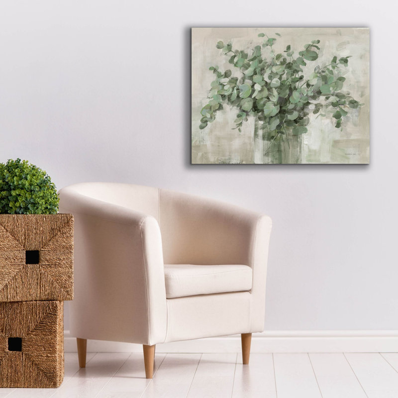  «Sc Parfum Eucalyptus neutre» par Danhui Nai, art mural sur toile, 26" H x 34" W