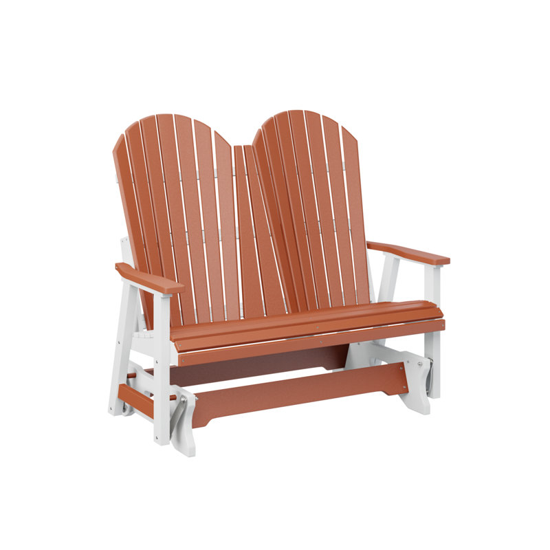 Fauteuil coulissant berlinois berlinois berlinois, Orange mangue / blanc
