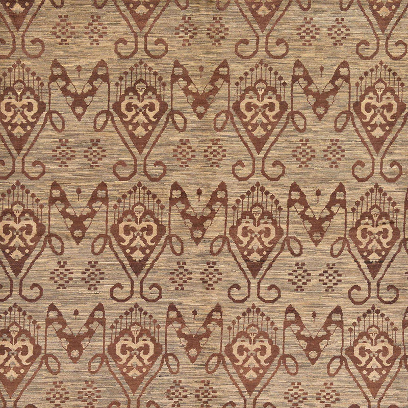 Abstract Indoor Rug, Square 7'