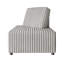 Ensemble de chaise modulaire et d'angle en velours gris clair-171805360