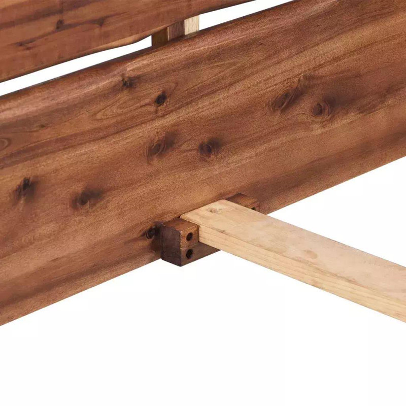 Berry Solid Wood Bed, European Double (140 x 200 cm)
