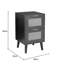 Boho 40cm W Particle Board Bedside Table