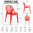 Edgington Lightweight Stacking Accent Dining Chair for Indoor & Outdoor-87689693-123399847