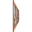 Moulure ajourée 47 po x l 47 po x H 12 po x T 1/4 po, aulne-95199286-95199300