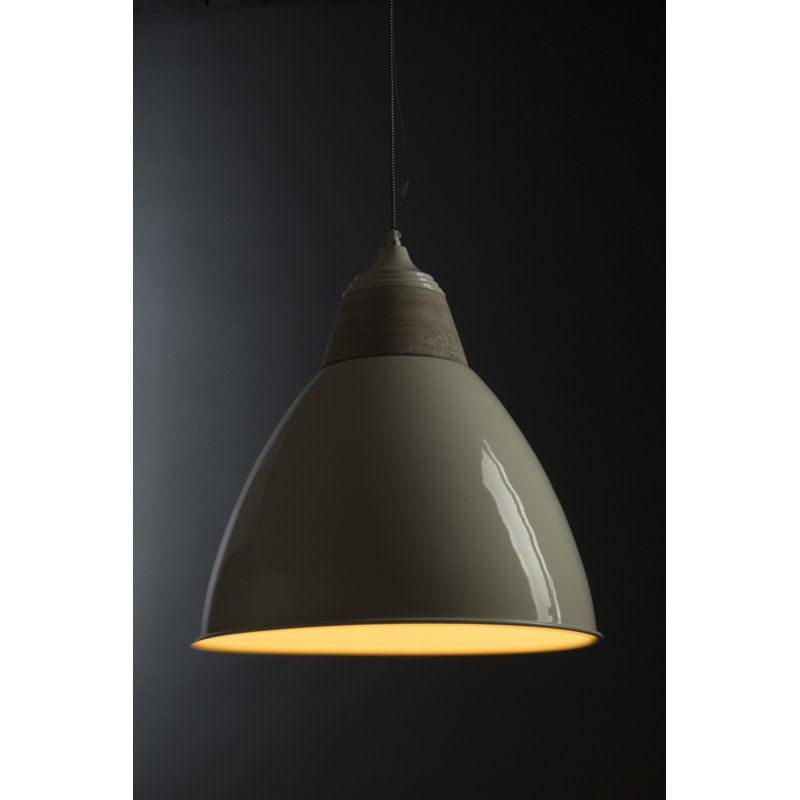 Ade 1 - Light Dome Pendant, 120cm H x 54cm W x 56cm D, White