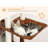Cool Luxury Tunnel Modern Cat Tree-7966148