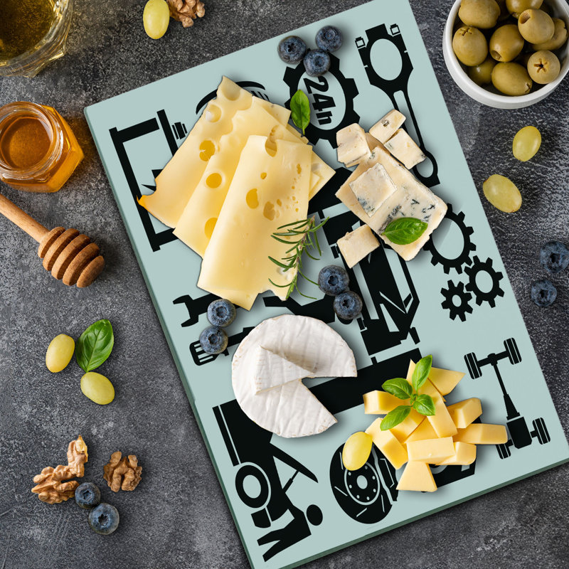 East Urban Home Glass Cutting Board