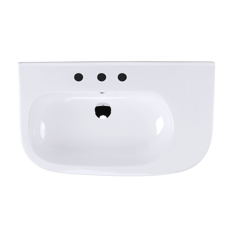 Tre 31.68'' L Bathroom Sink, 8" Centers