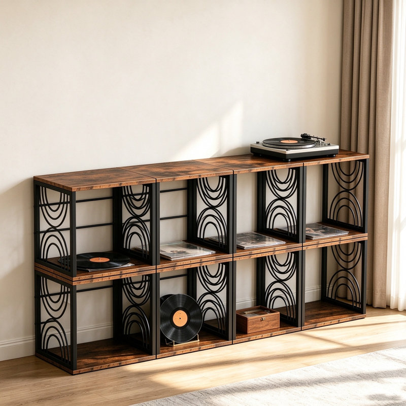 14.02 " H Media Shelves