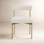 Chaise rembourrée H 19,75 po Freida-449450206-449450204