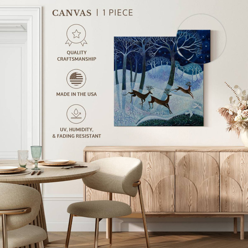 Brampt Deep Mid Winter, 33" H x 33" W
