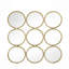 Miroir décoratif contemporain de style minimaliste pour la chambre à coucher, le vestibule et le vestibule
