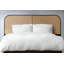 Ratzlaff Birdseye Cane and Solid Mahogany Wood Panel Headboard-26493891