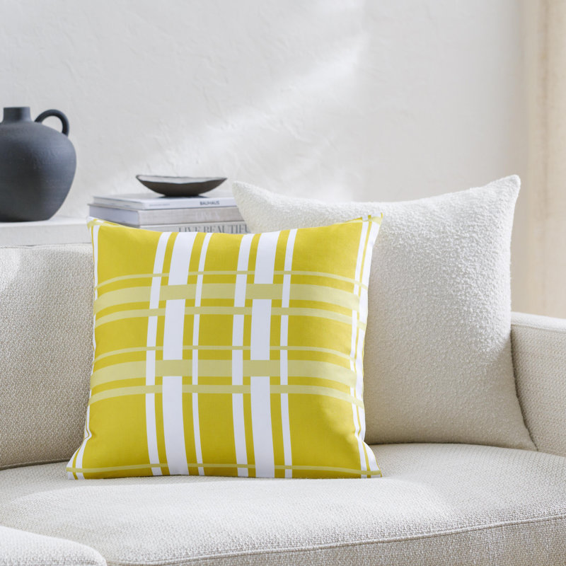 Vancamp Accent Throw Pillow Cover, 18" x 18", Down