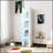Stylish Side Cabinet with Aluminum Strip Lamp for Enhanced Visibility and Storage, Perfect for Modern Homes.
