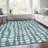 Lamanna Washable Striped Indoor / Outdoor Rug-95452646