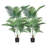 Adcock 2 - Piece Artificial Palm Tree in Pot Set, Faux Plant-753541835