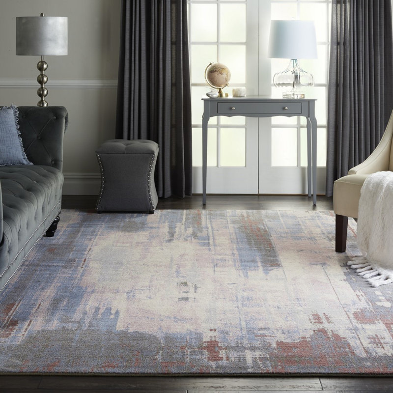 Whately Abstract Area Rug, Rectangle 168 x 244cm