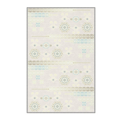 Premium Hall Carpet – 3.3 x 9.8 ft, 1% Polyester, .3 in Pile Height | Antibacterial, Non-Slip Underside, Machine Washable | 3D Digital Print Design, Durable & Easy to Clean, Ideal for Home Decor