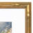 Picture Frame with Mat - Gold Frame - Faux Bamboo Design - Easel Stand and Shatter Resistant Glass-108531090
