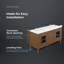 Meuble-lavabo double 60 po Gabi-95846817