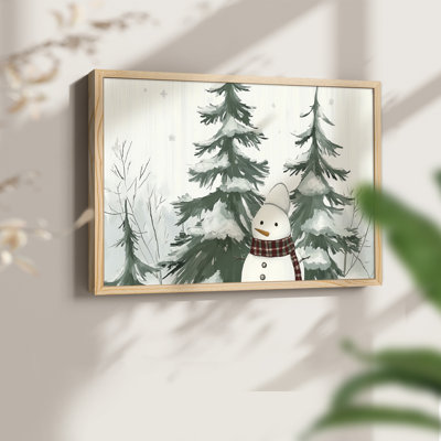 Chirstmas Art-DCLxxvi - reproduction encadrée - réversible
