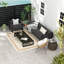 Geometric 182cm X 274cm Indoor / Outdoor Area Rug