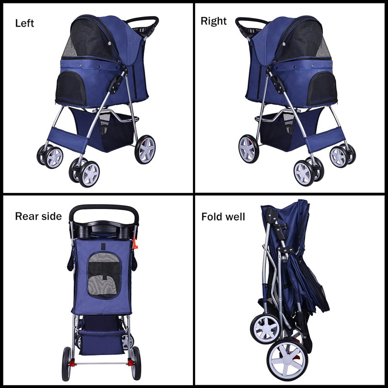 Poussette pour animaux de compagnie