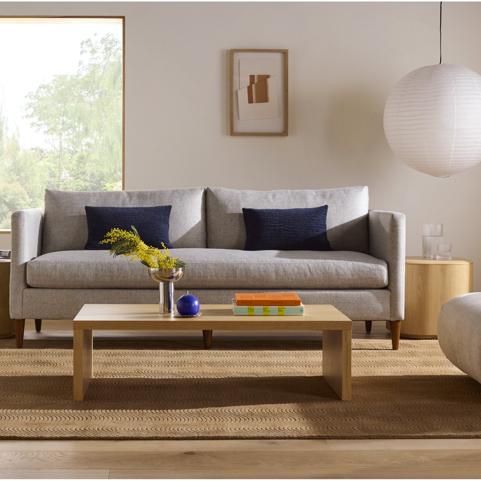 Kodie 21" Oak End Table, Natural